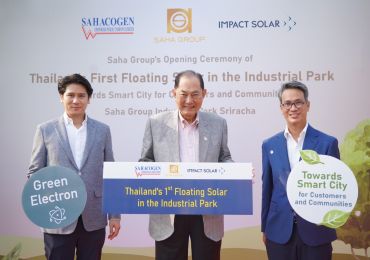 Saha Group collaborates with Impact Solar for development of Floating Solar project
