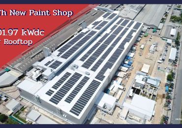 Impact Solar is ready to sell electricity to Mitsubishi Motors (Thailand) for New Paintshop Building